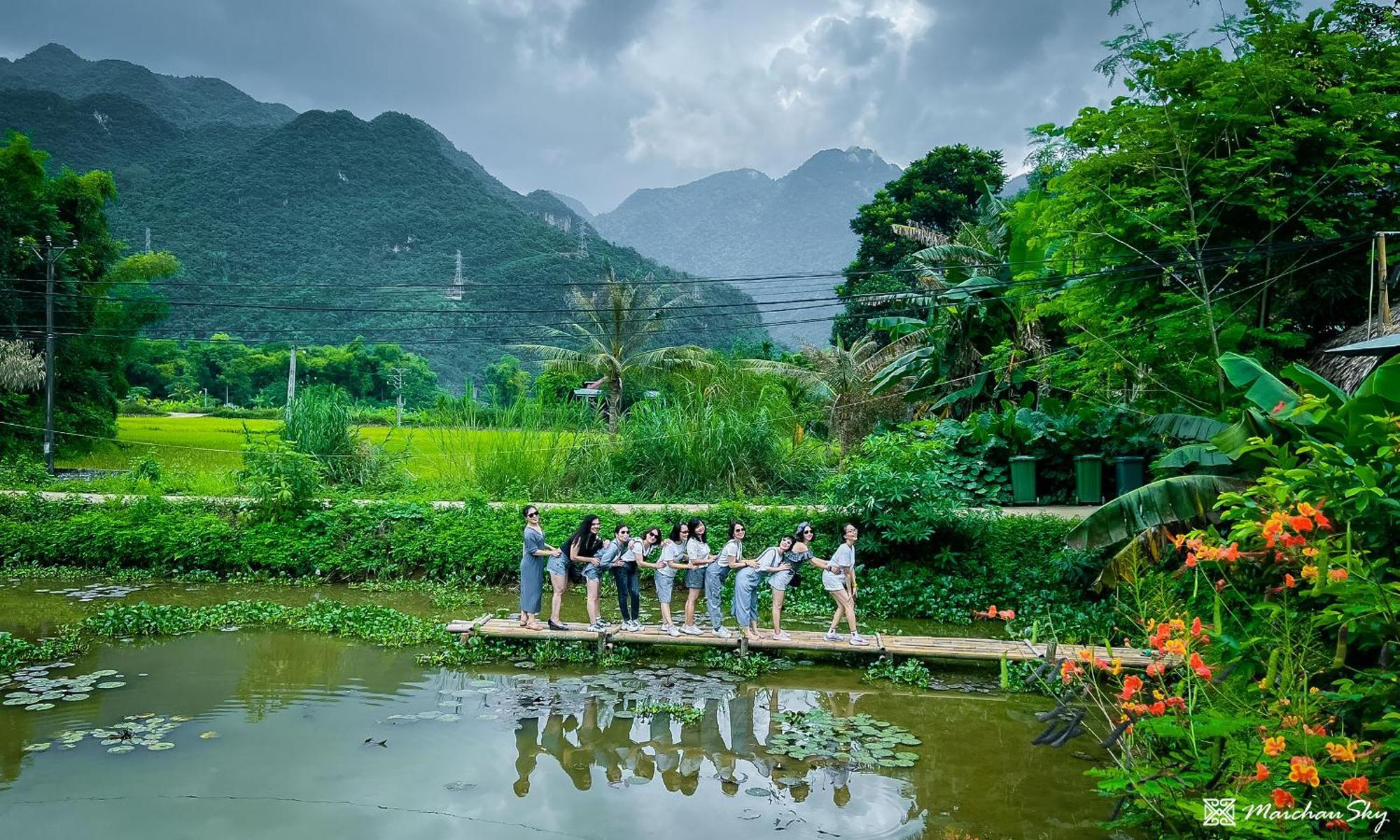Mai Chau Sky Resort Luaran gambar