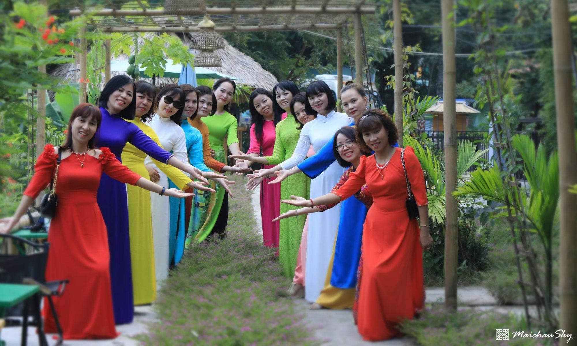 Mai Chau Sky Resort Luaran gambar