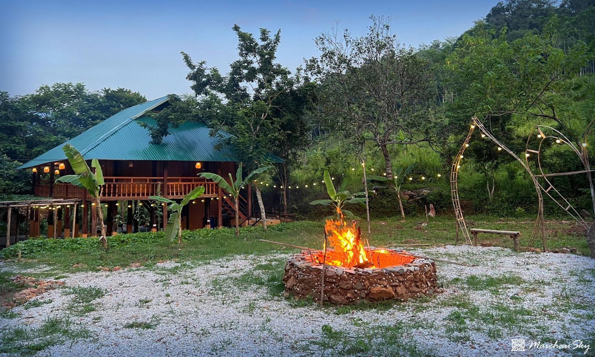 Mai Chau Sky Resort Luaran gambar