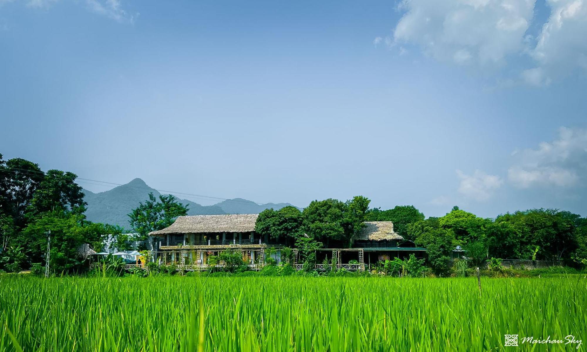 Mai Chau Sky Resort Luaran gambar