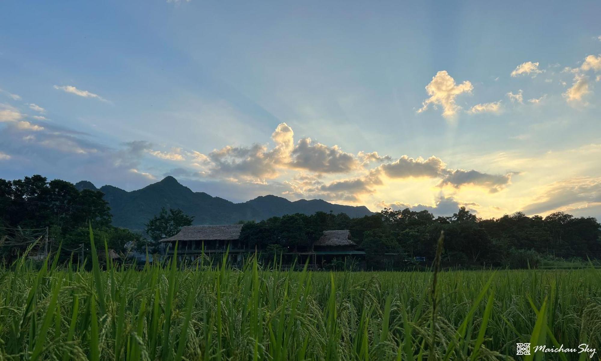 Mai Chau Sky Resort Luaran gambar