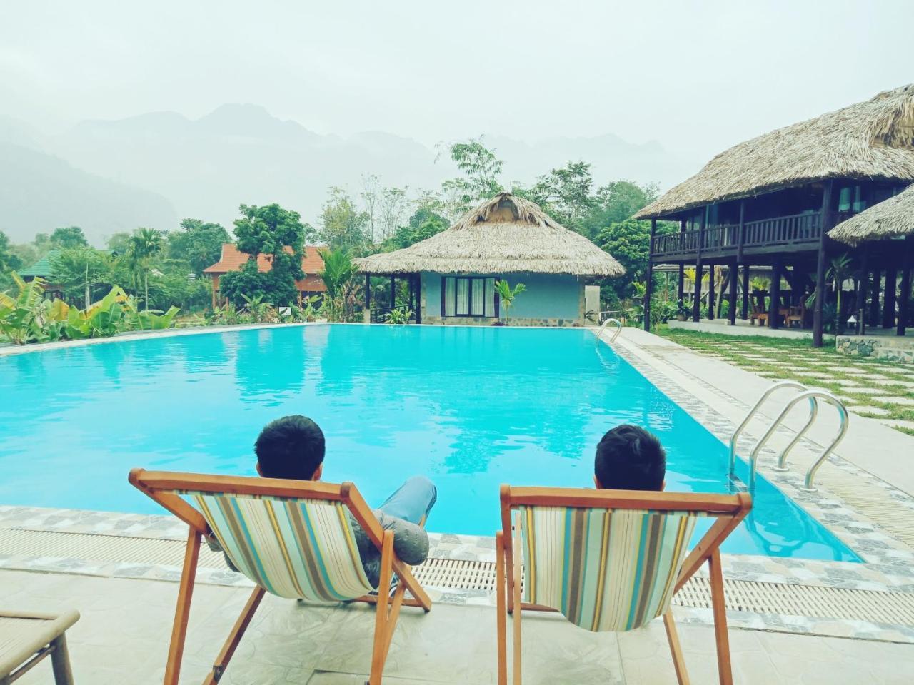 Mai Chau Sky Resort Luaran gambar