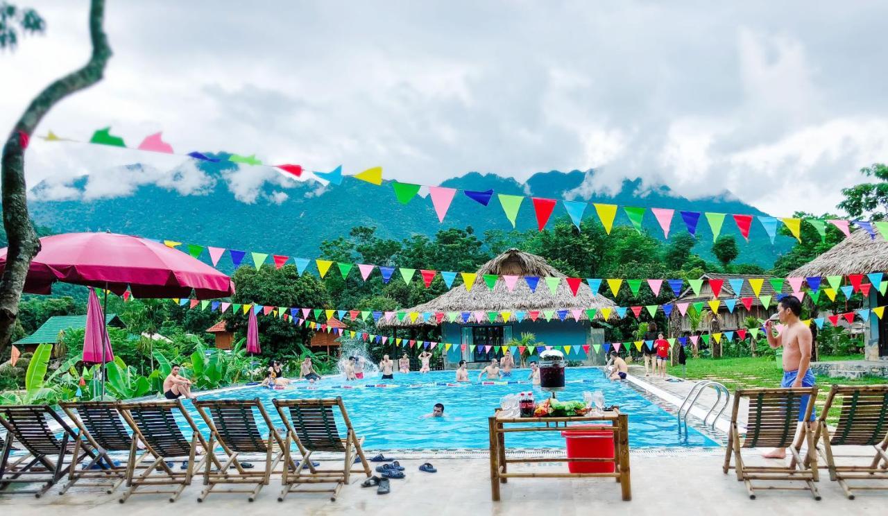 Mai Chau Sky Resort Luaran gambar