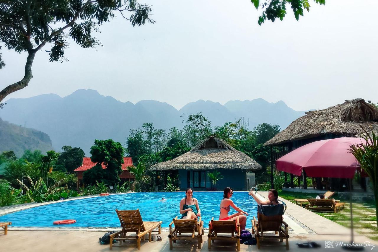 Mai Chau Sky Resort Luaran gambar